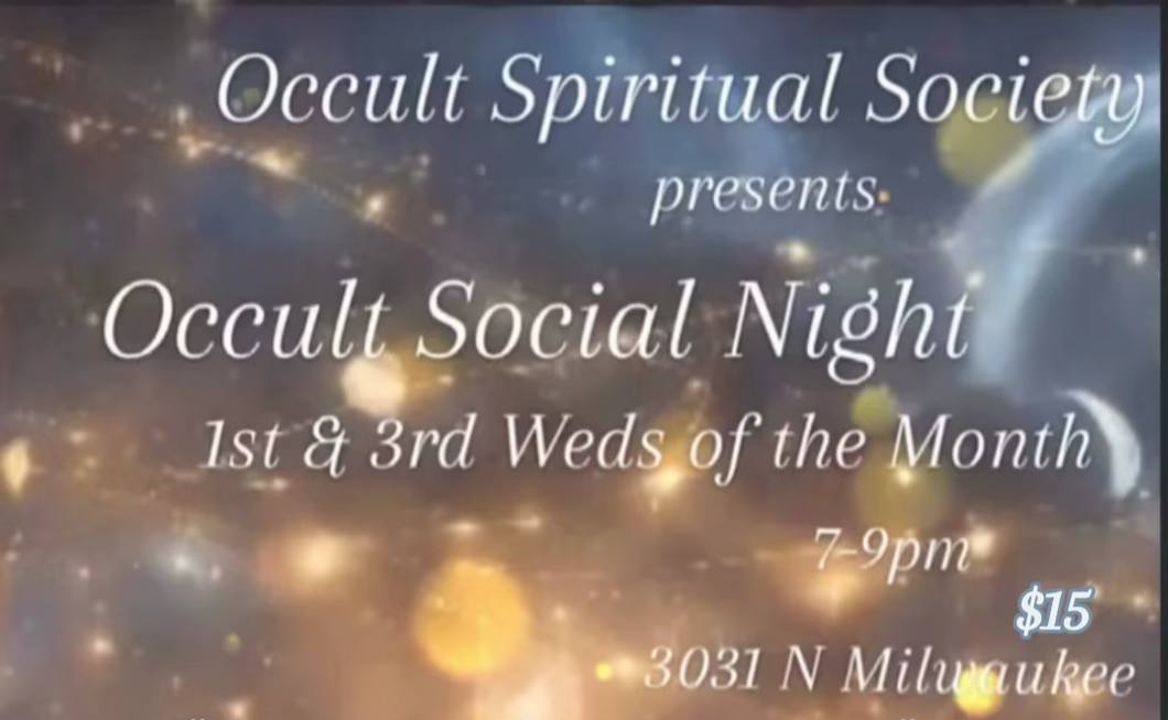 Occult Social Night