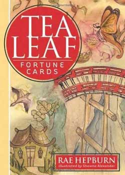 Tea Leaf fortune cards by Rae Hepburn                                                                                   